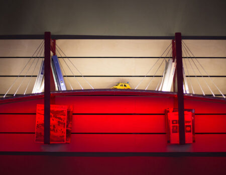 bookshelf lightbridge wall lighting installation